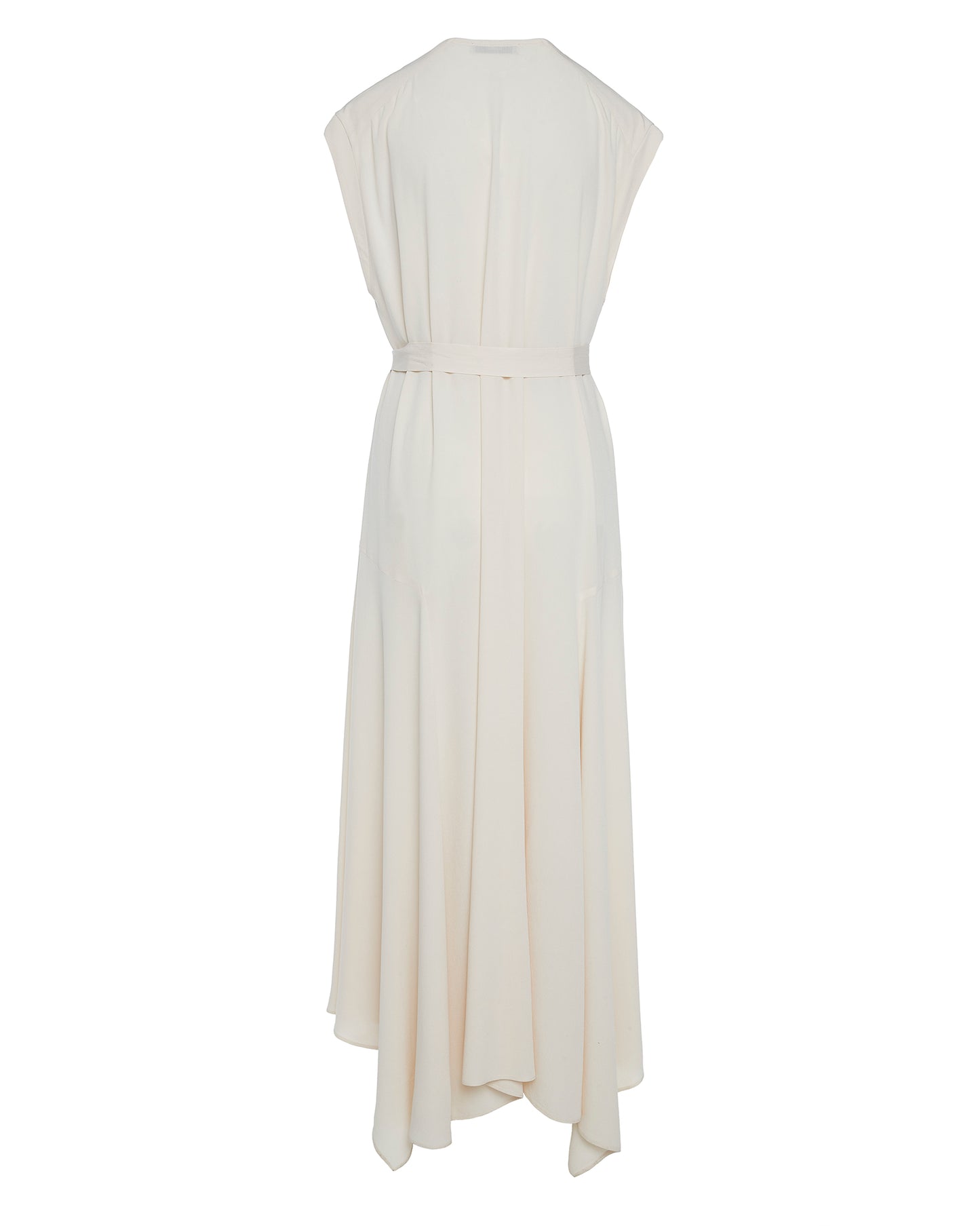Milla dress long asymmetrical sleeveless