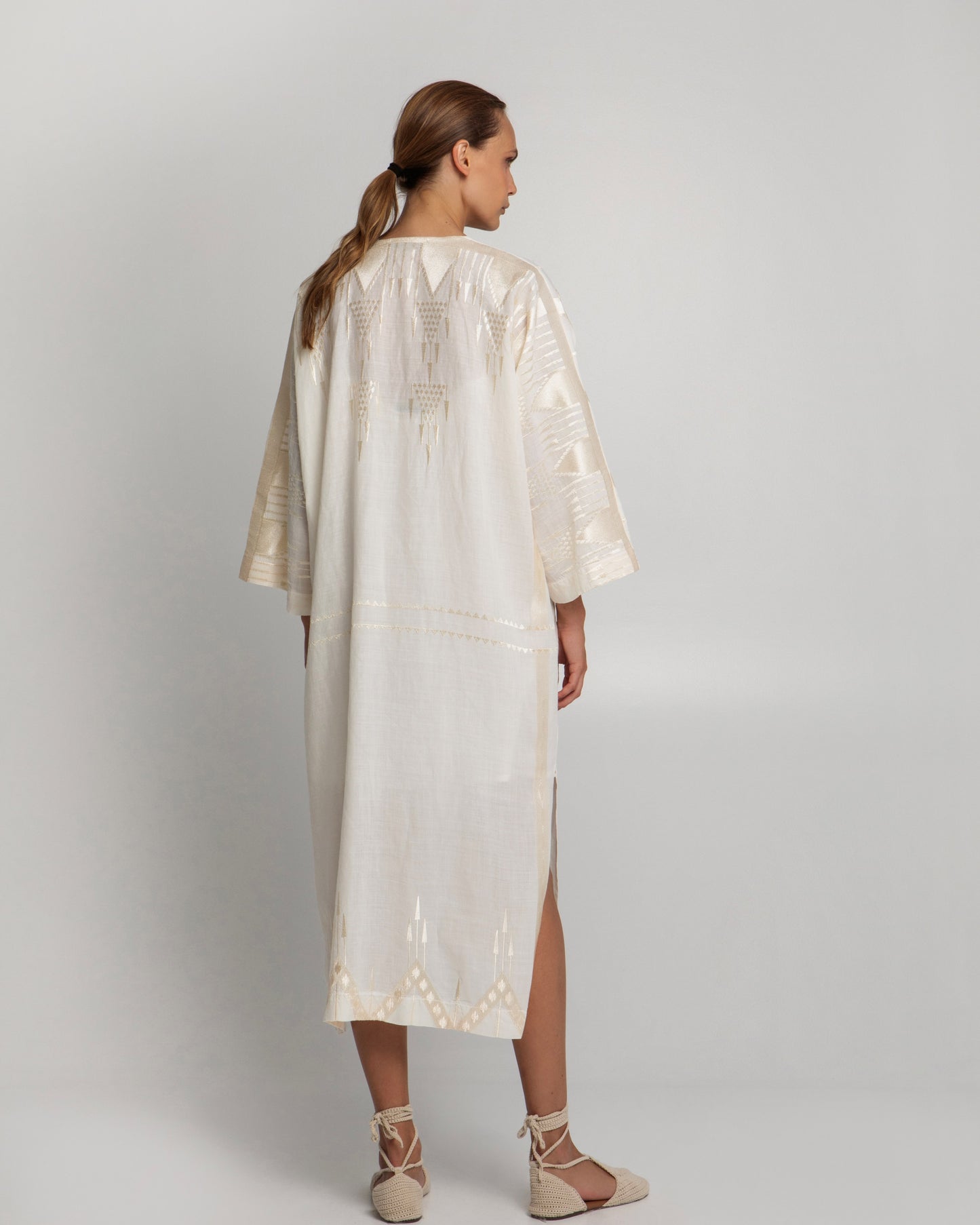 Greek archaic Kori kimono Roots