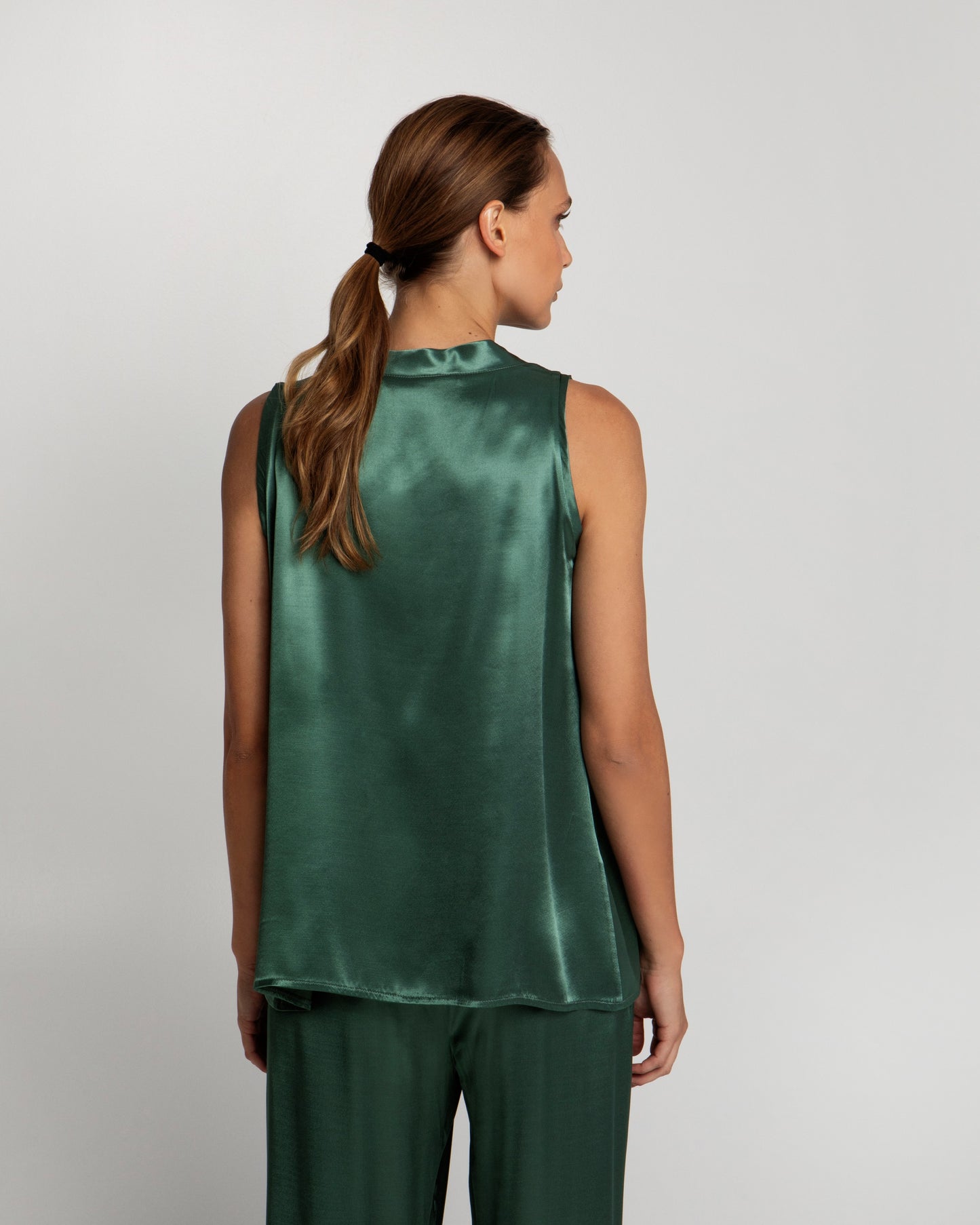 Greek archaic Kori top V-neck