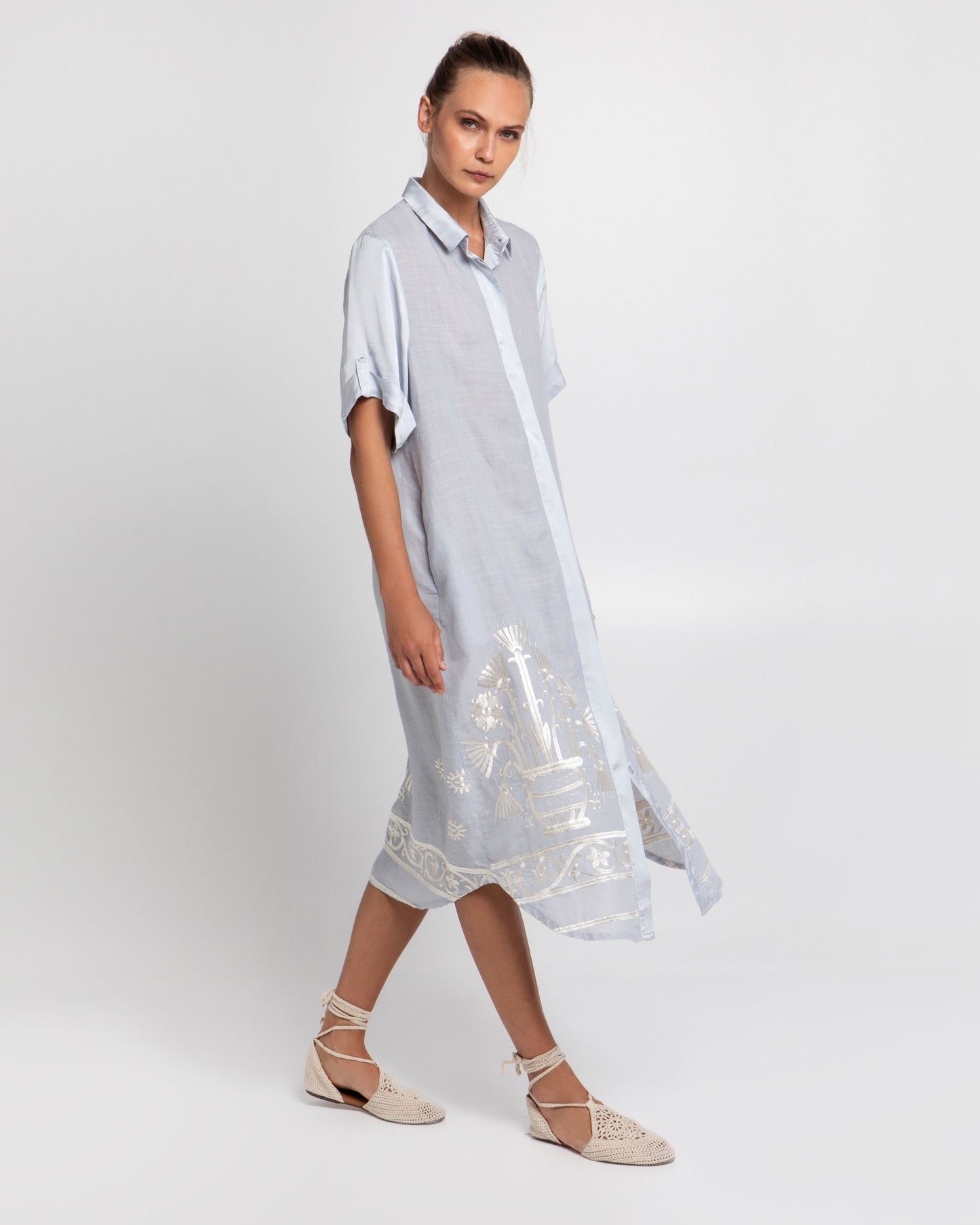 Greek archaic Kori dress chemisier Crete