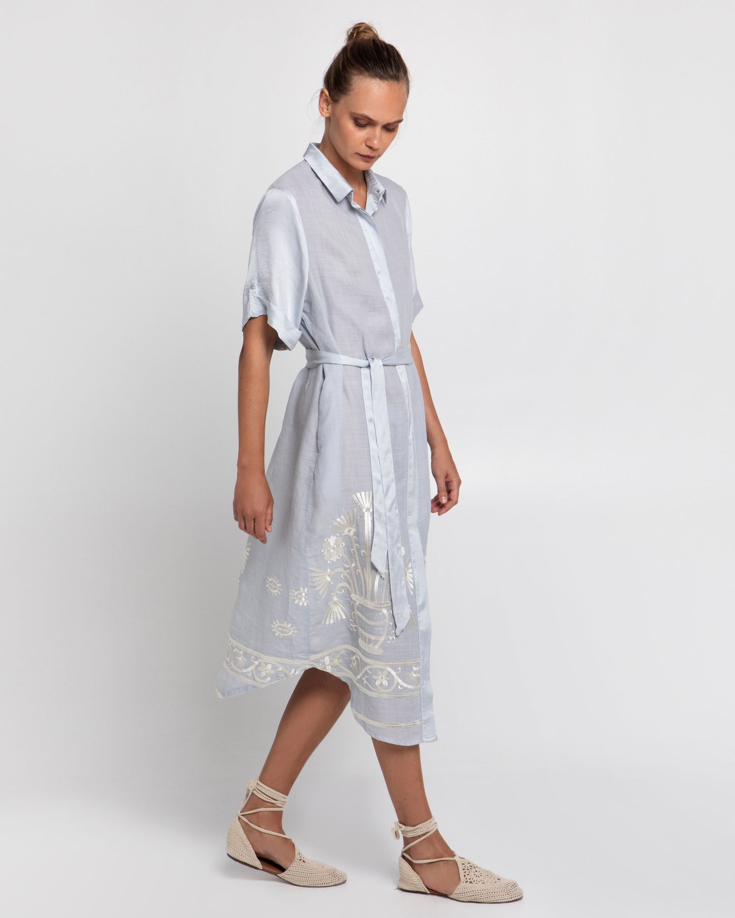 Greek archaic Kori dress chemisier Crete
