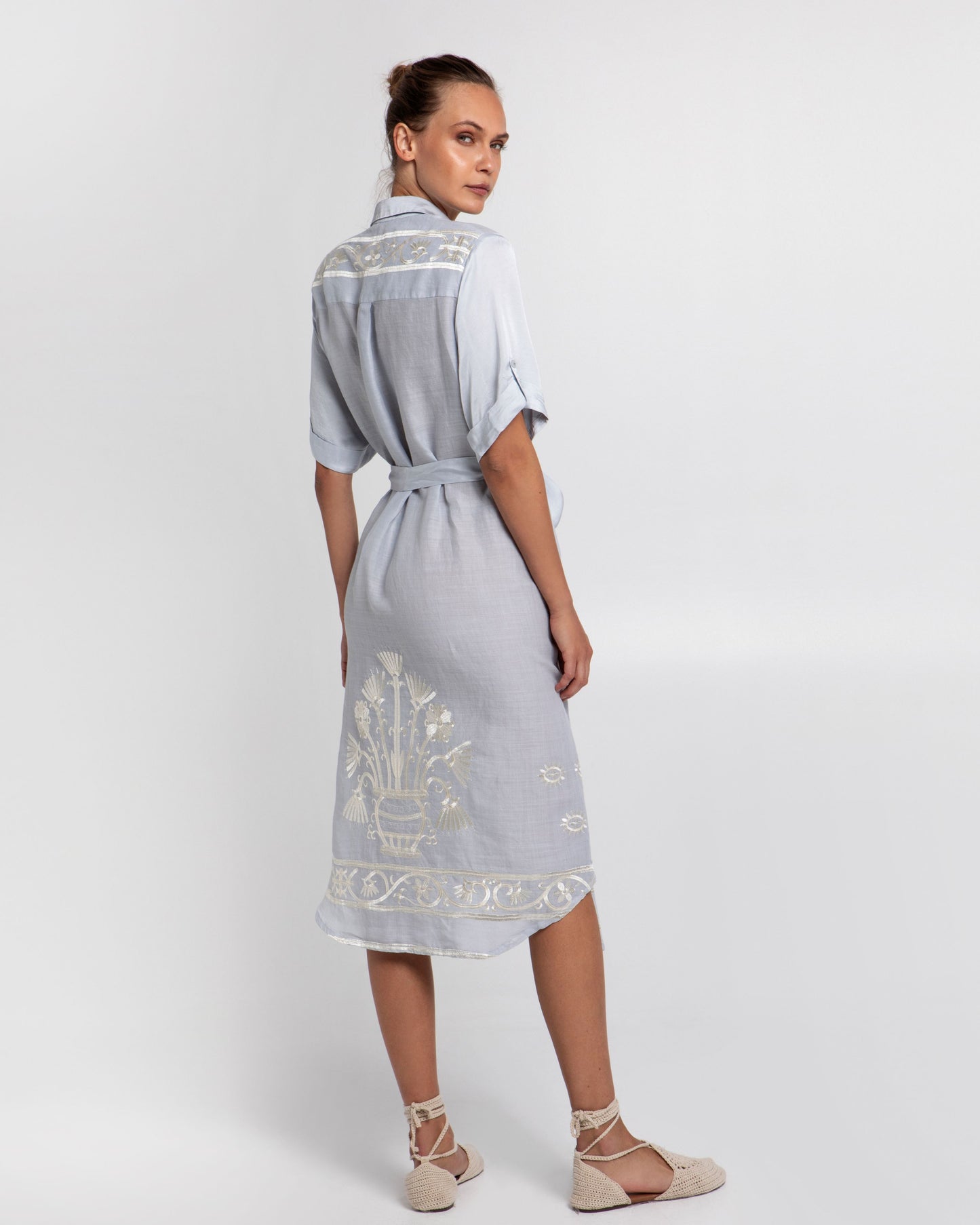 Greek archaic Kori dress chemisier Crete