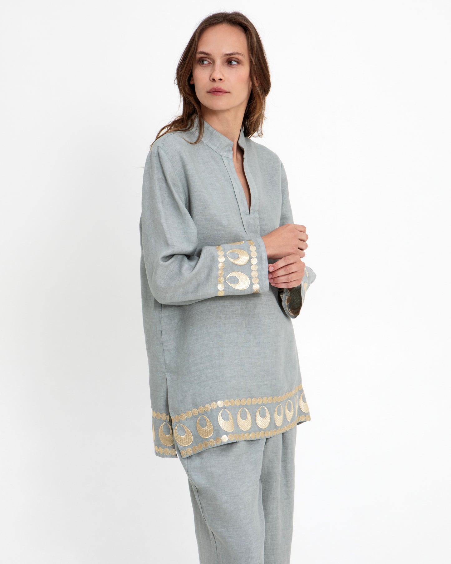Greek archaic Kori tunic Selene