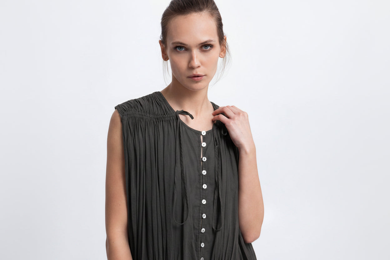 Greek archaic Kori dress maxi