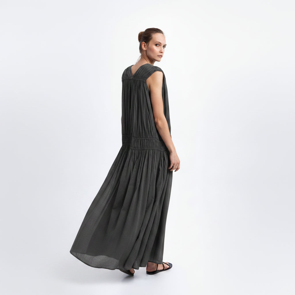 Greek archaic Kori dress maxi