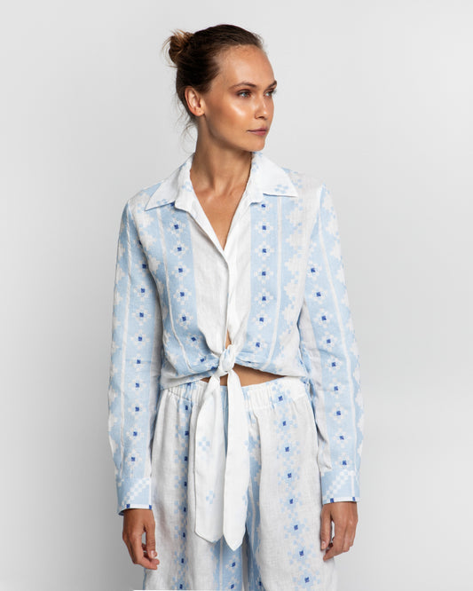 Greek archaic Kori shirt Pixel