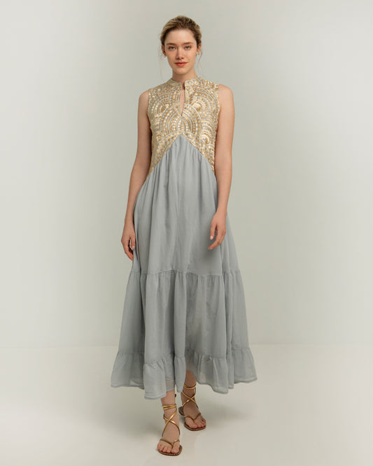 Greek archaic Kori dress New triangle