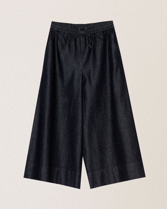 Milla παντελόνι cropped denim