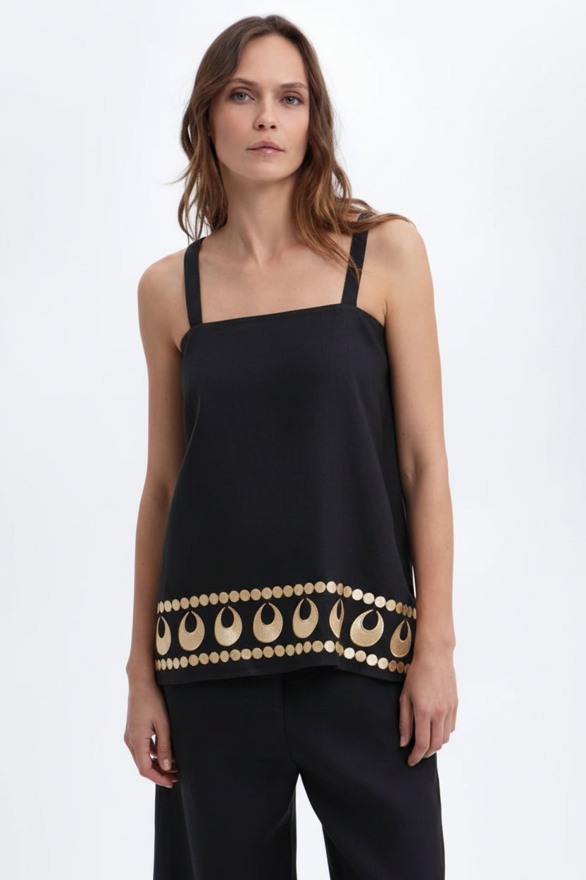 Greek archaic Kori top Selene