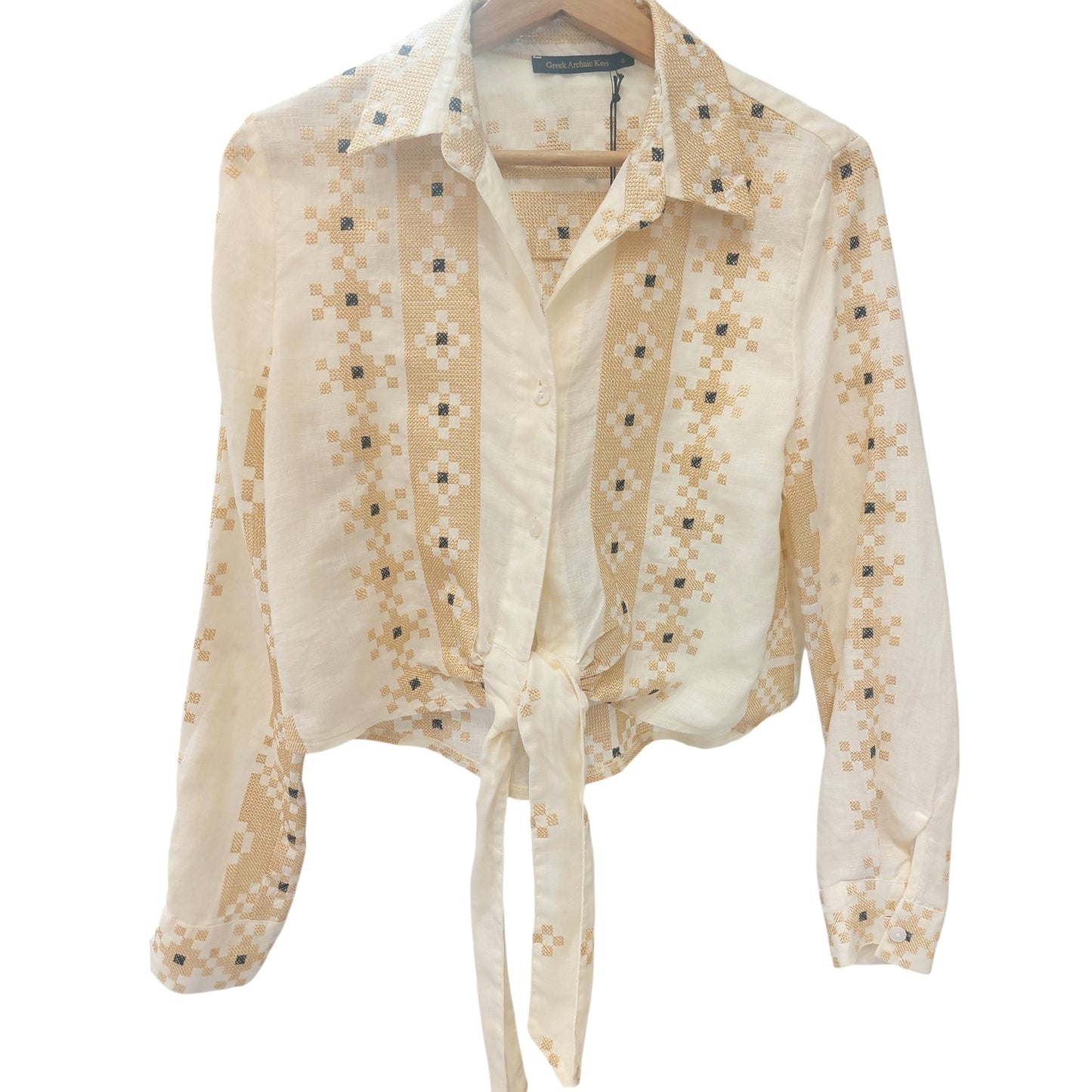 Greek archaic Kori shirt Pixel